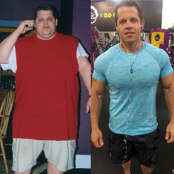 Guys Who Changed Their Weight And Their Lives (9 pics)