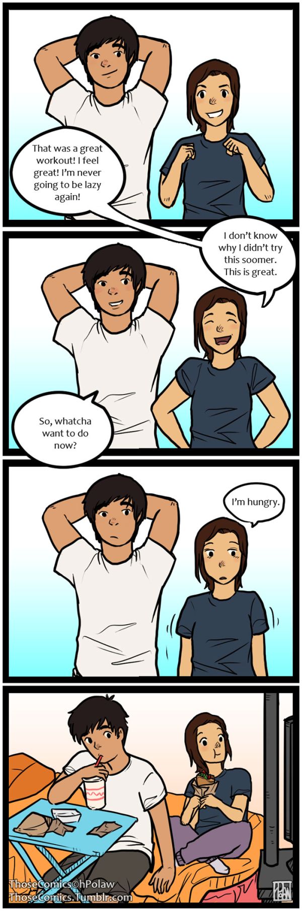 Comics About Couple Life Show Happiness Is In The Little Things (30 pics)