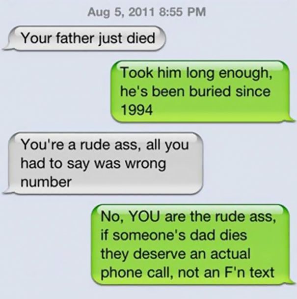 Hilarious Responses To Wrong Number Texts (23 pics)