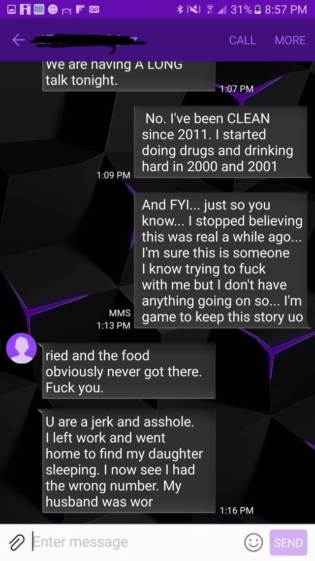 This Mom Refused To Believe She Texted The Wrong Number (13 pics)