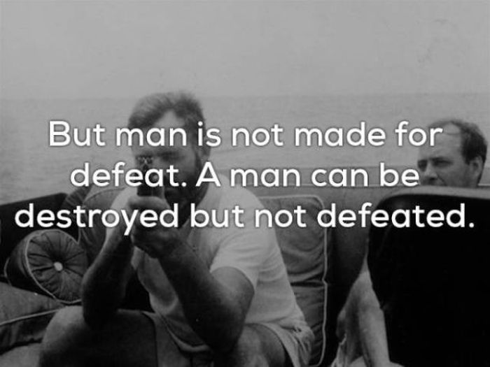 Ernest Hemingway Quotes That Are Definitely On Point (17 pics)