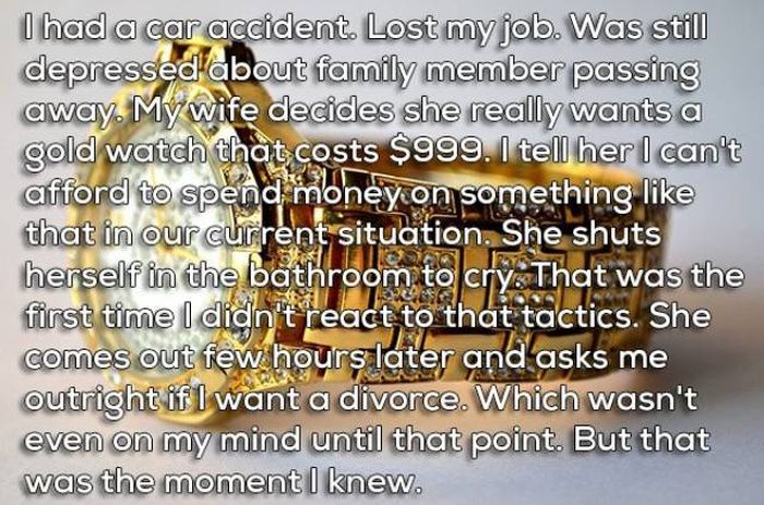 At Some Point These Couples Knew That It Was Over (18 pics)
