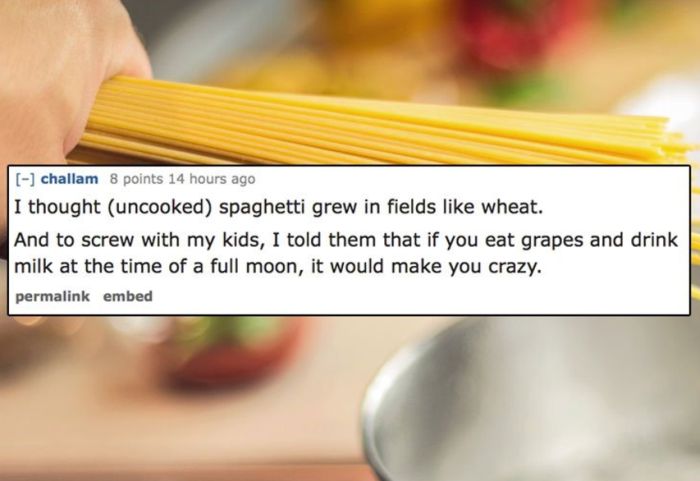 People Share The Dumbest Thing They Believed When They Were Kids (13 pics)