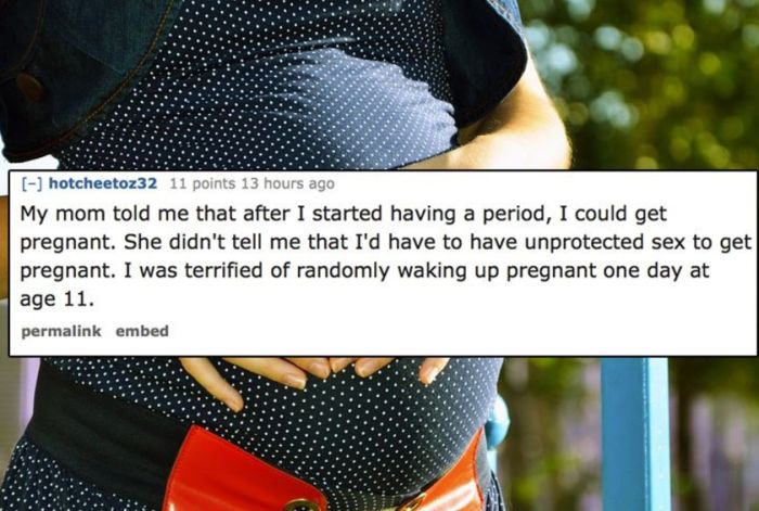 People Share The Dumbest Thing They Believed When They Were Kids (13 pics)