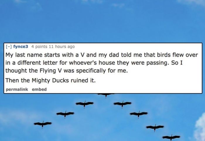People Share The Dumbest Thing They Believed When They Were Kids (13 pics)