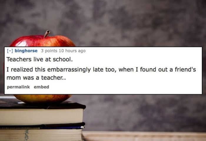 People Share The Dumbest Thing They Believed When They Were Kids (13 pics)