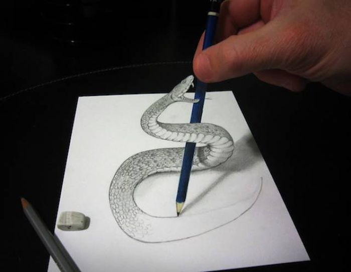 It’s Hard To To Believe These 3D Illusions Are Created With Just A Pencil (25 pics)