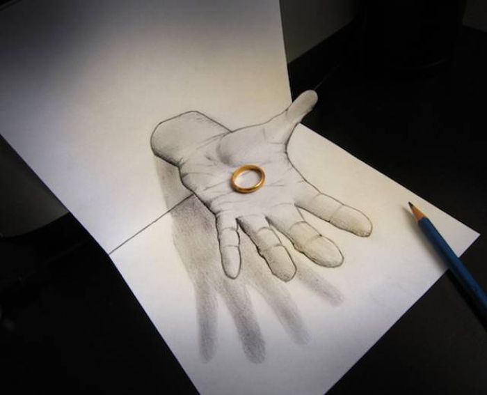 It’s Hard To To Believe These 3D Illusions Are Created With Just A Pencil (25 pics)