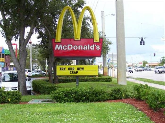 Fast Food Chains Are Good At Food But Not Street Signs (18 pics)