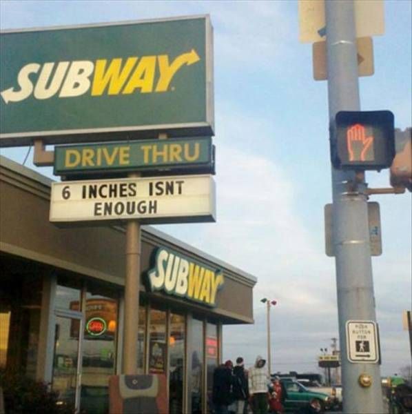 Fast Food Chains Are Good At Food But Not Street Signs (18 pics)