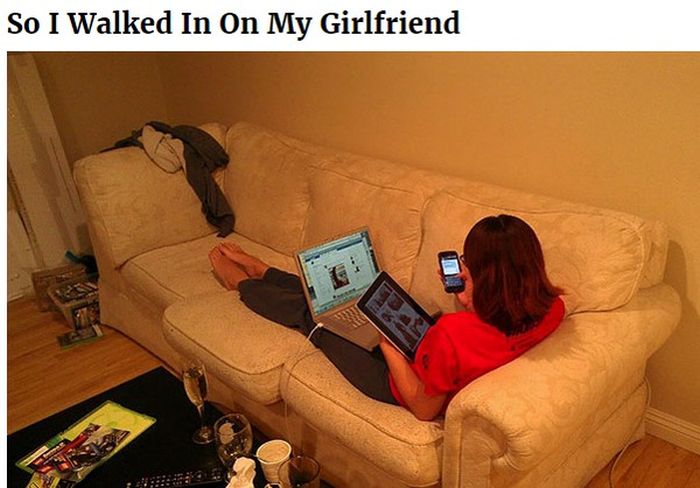 Times Significant Others Got Caught Being Weird (20 pics)