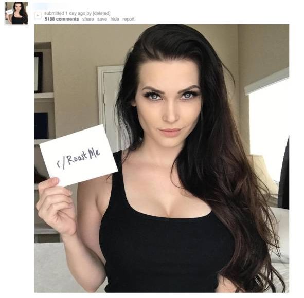 Hot Girl Gets More Than She Bargained For When She Asks To Get Roasted (2 pics)