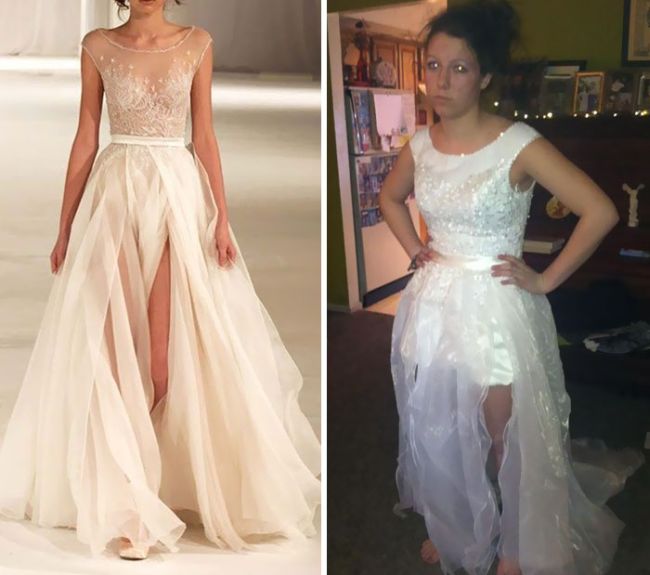 Miserable Teens Who Wish They Didn't Buy Their Prom Dress Online (30 pics)