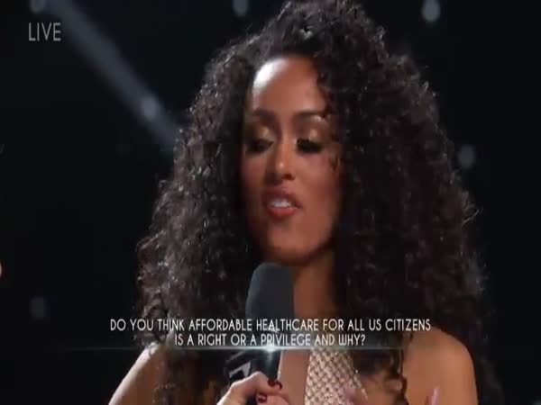 Listen To New Miss USA Talk About Healthcare In The USA