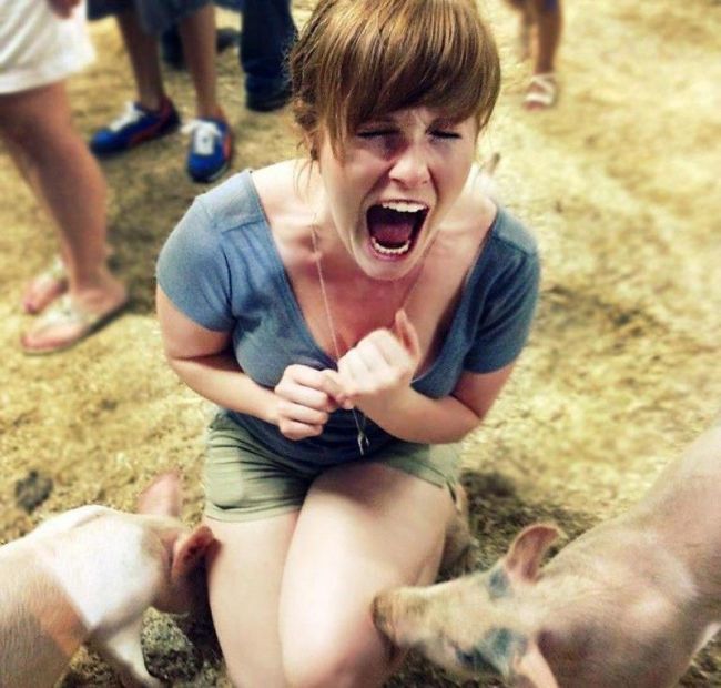 When Animals Face Off Against Women Animals Always Win (22 pics)