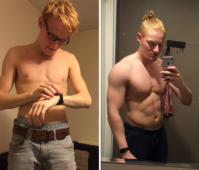 Before And After Fitness Transformations Show People Who Got Ripped (26 pics)