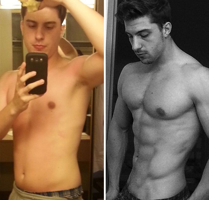 Before And After Fitness Transformations Show People Who Got Ripped (26 pics)