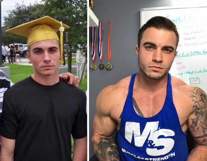 Before And After Fitness Transformations Show People Who Got Ripped (26 pics)