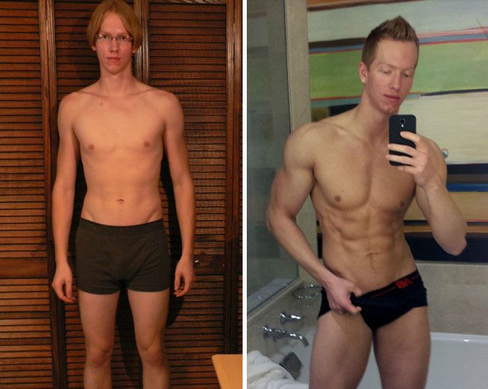 Before And After Fitness Transformations Show People Who Got Ripped (26 pics)