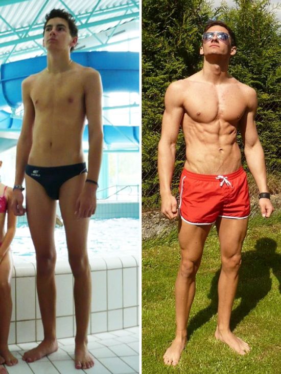Before And After Fitness Transformations Show People Who Got Ripped (26 pics)