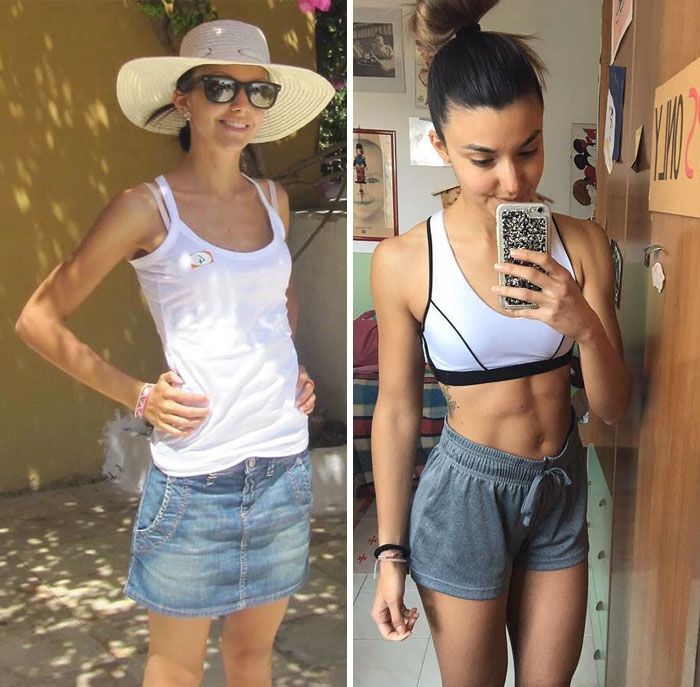 Before And After Fitness Transformations Show People Who Got Ripped (26 pics)