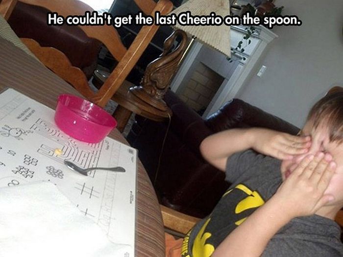 Kids With Really Good Reasons To Cry (18 pics)