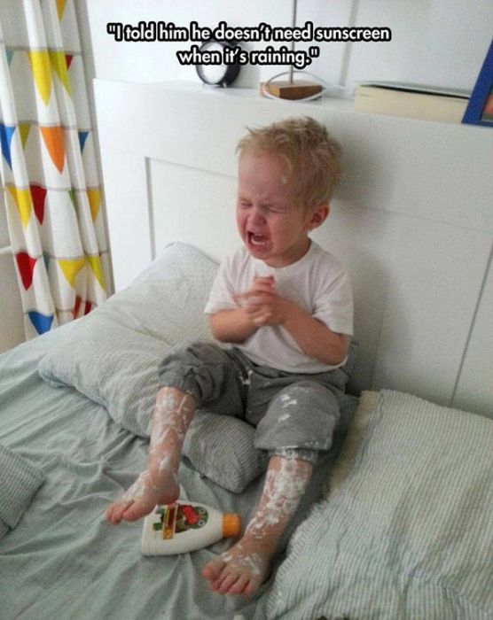 Kids With Really Good Reasons To Cry (18 pics)