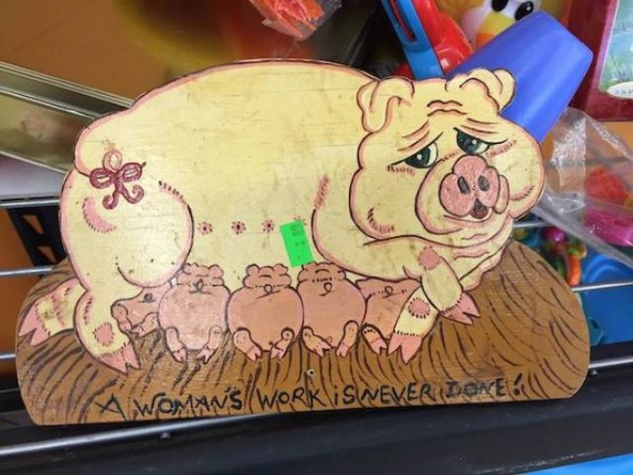 Wow, Thrift Shops Have Some Really Weird Stuff (37 pics)