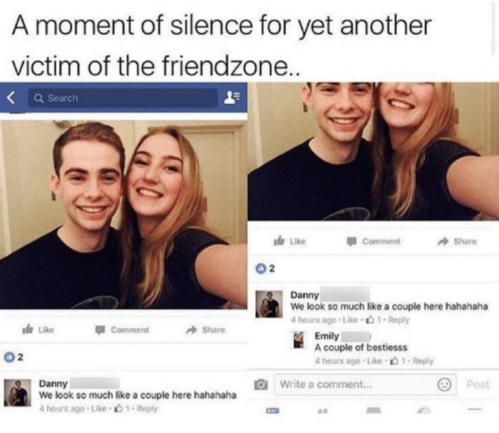 Photos That Prove The Friend Zone Is A Heartbreaking Place (20 pics)