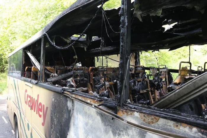 Student Saves 59 Kids Before Bus Bursts Into Flames (10 pics)