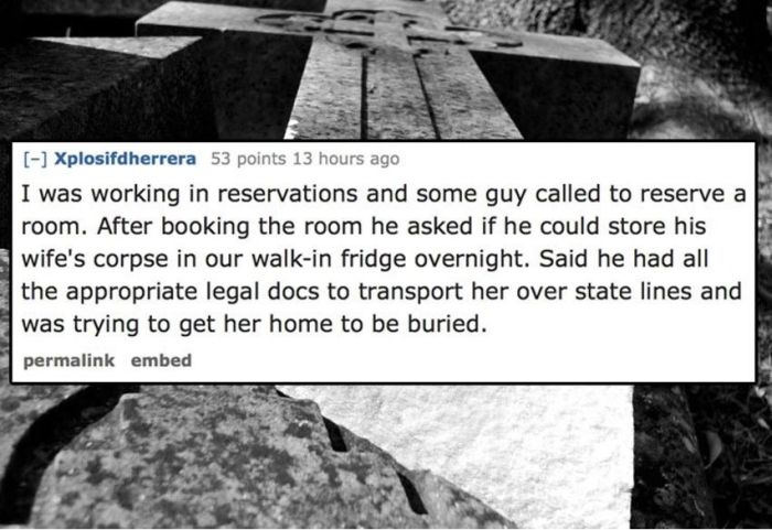 Hotel Employees Share The Weirdest Things They've Seen Guests Do (13 pics)