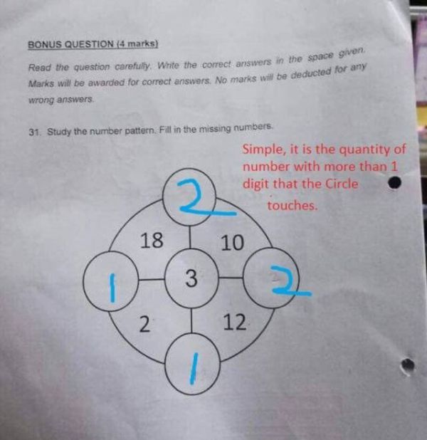 A Math Question For First-Graders That Adults Can’t Solve (2 pics)
