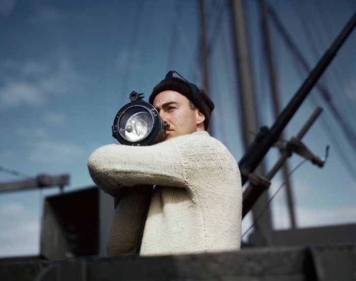 Vintage Photos Of An Atlantic Convoy From 1941 (32 pics)