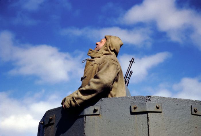 Vintage Photos Of An Atlantic Convoy From 1941 (32 pics)