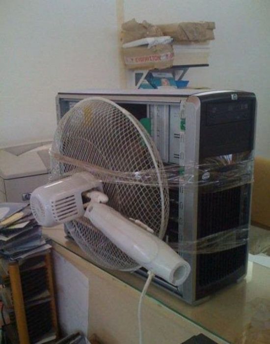 Genius Ways To Cool Down Your Computer (19 pics)