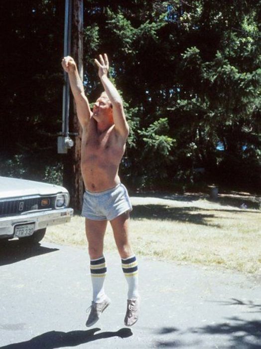 Throwback Photos Of Guys Trying To Look Cool In Short Shorts (20 pics)