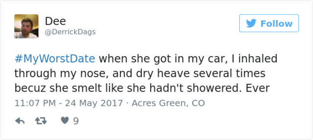 Twitter Users Share Stories About Their Worst Dates (50 pics)
