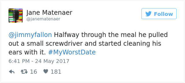 Twitter Users Share Stories About Their Worst Dates (50 pics)