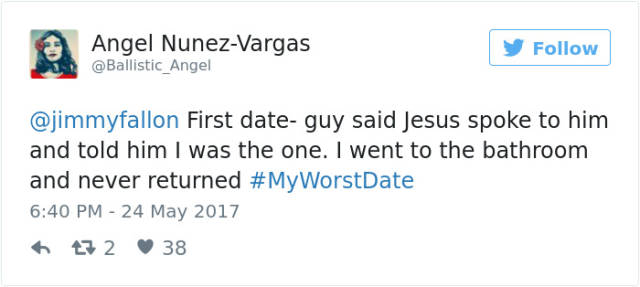 Twitter Users Share Stories About Their Worst Dates (50 pics)