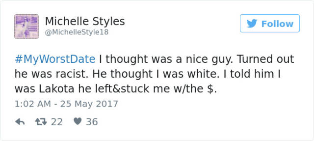 Twitter Users Share Stories About Their Worst Dates (50 pics)