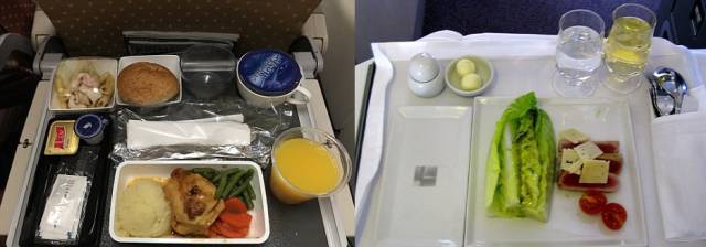 The Food In Business Class Is Twice As Good As Economy Class (14 pics)