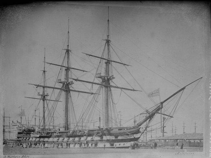 Historical Photos Of Wooden Ships (27 pics)