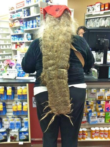 When You Never Cut Or Wash Your Hair This Is What Happens (9 pics)
