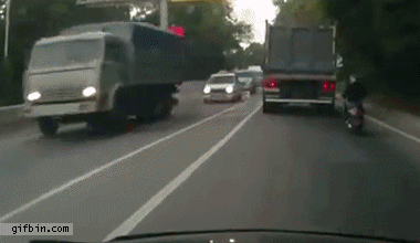 These Gifs Vividly Show Terrifying Moments (32 gifs)