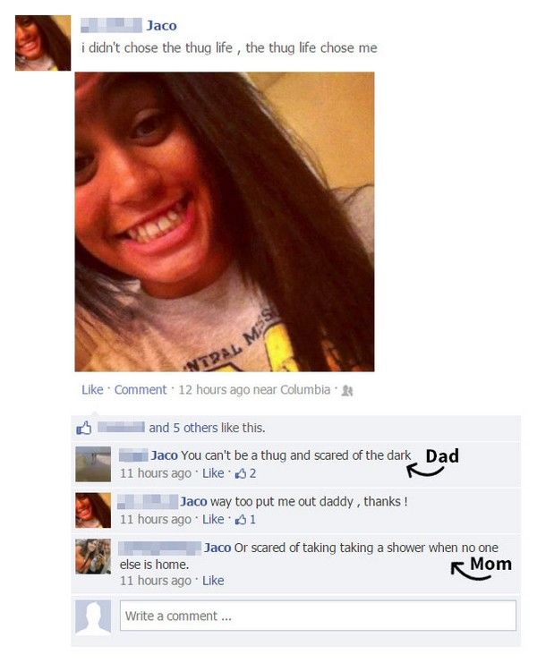 People Who Got Owned By Their Parents On Facebook (20 pics)
