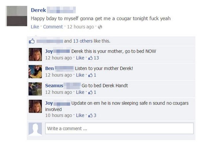 People Who Got Owned By Their Parents On Facebook (20 pics)