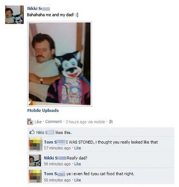 People Who Got Owned By Their Parents On Facebook (20 pics)