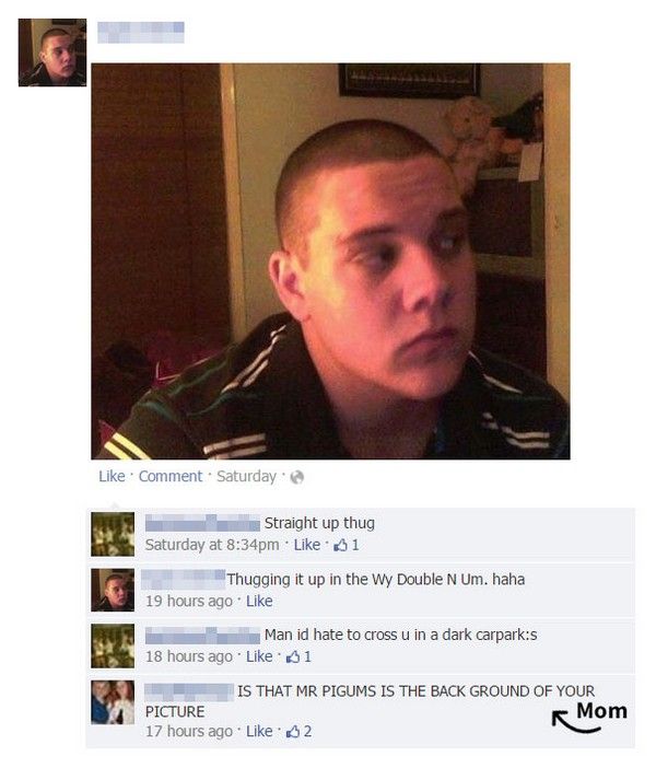 People Who Got Owned By Their Parents On Facebook (20 pics)
