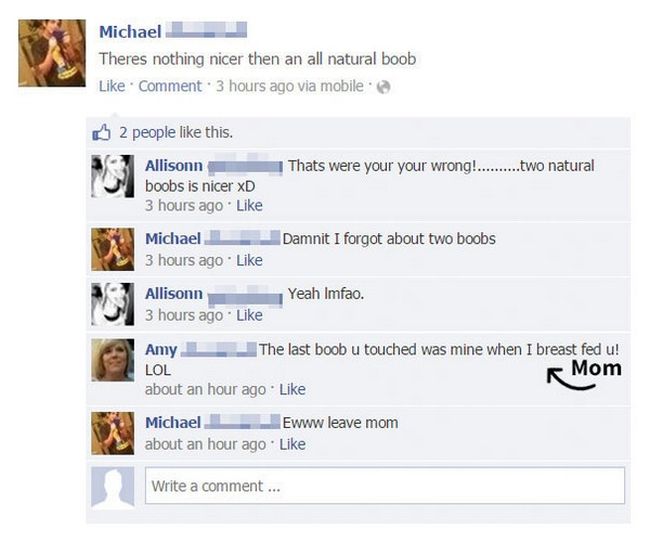 People Who Got Owned By Their Parents On Facebook (20 pics)