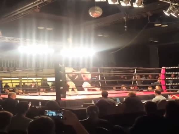 Fighter Uses Cheap Tactic To Sucker Punch Opponent